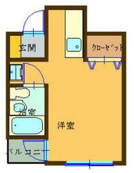 フローラル北平野の物件間取画像